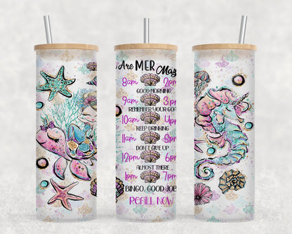 Mermaid Refill-10591 - glass can