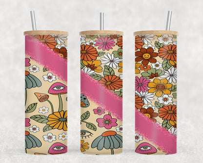 Reto FLower Split-10604 - glass can