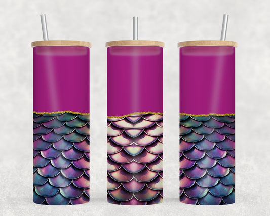 Dragon Scale-10570 - glass can