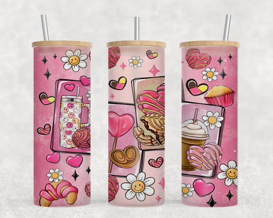 Cafecito y Chisme Valentines Day-10541 - glass can