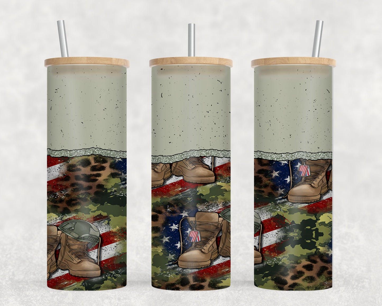 Army Boots-10556 - glass can