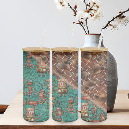 Robot Split-10608 - glass can