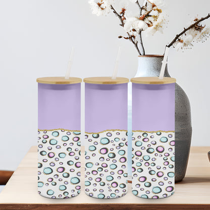 Purple Bubbles-10601 - glass can