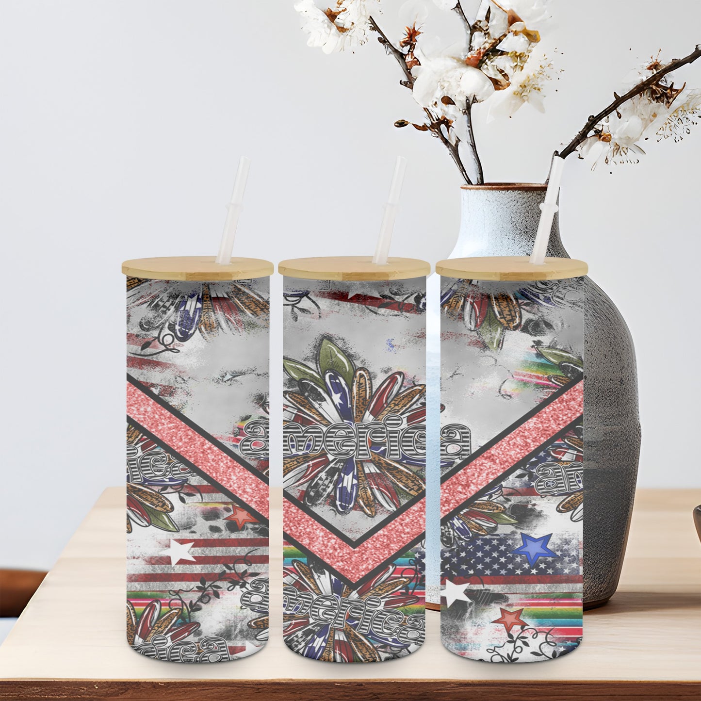 America-10555 - glass can