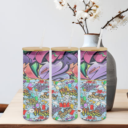 Graffitti-10584 - glass can