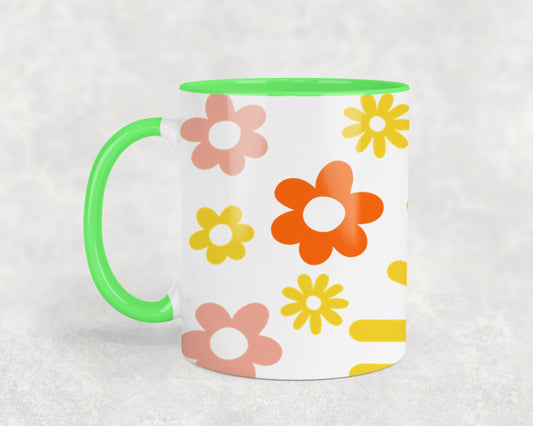Girls Just Wanna Have Sun Floral-10684 - mugs