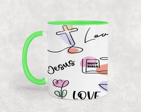 Jesus Love-10212 - mugs