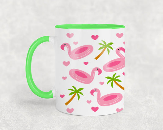 Cute Flamingo Hello Summer-10658 - mugs