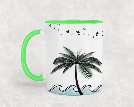 Sunshine Palm Trees-10690 - mugs