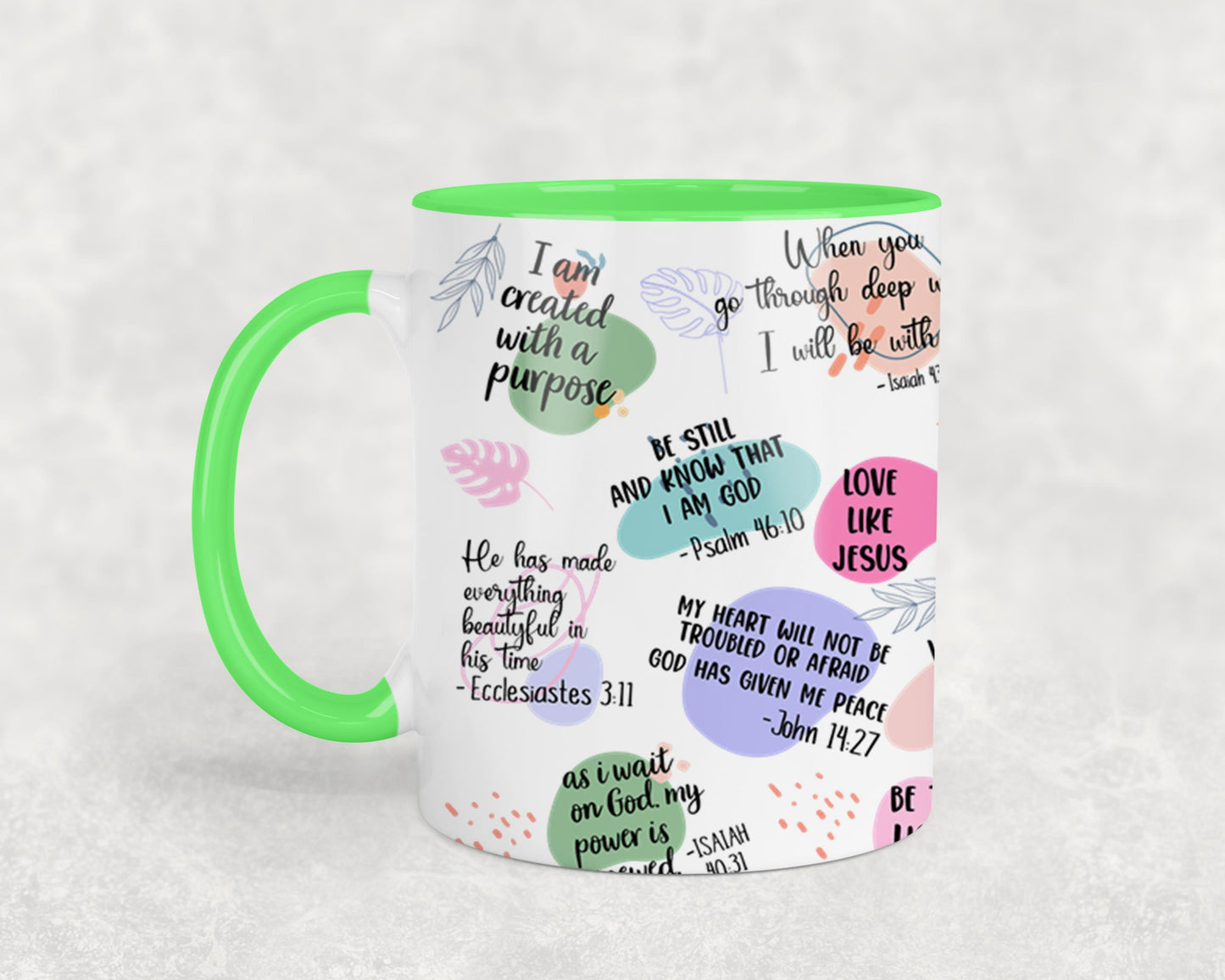My Daily Bible Affirmation-10216 - mugs