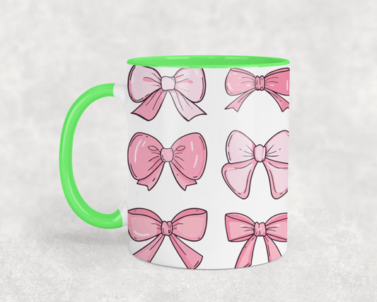 Pink Bow-9990 - mugs