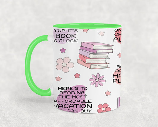 Floral Book Affirmation FULL-9975 - mugs