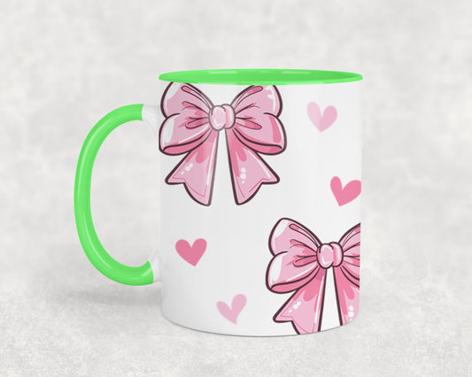 Pink Bow-9988 - mugs
