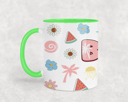Beach Life Summer Retro-10639 - mugs