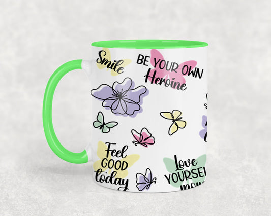 Happiness Looks Gorgeous on You-9894 - mugs