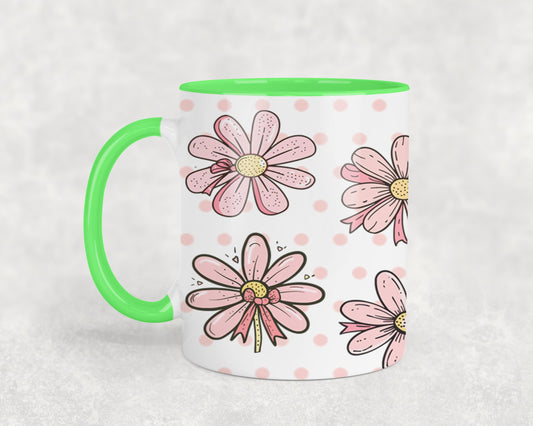 Pink Bow-9991 - mugs