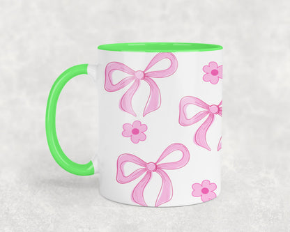 Pink Flower Coquette-10259 - mugs