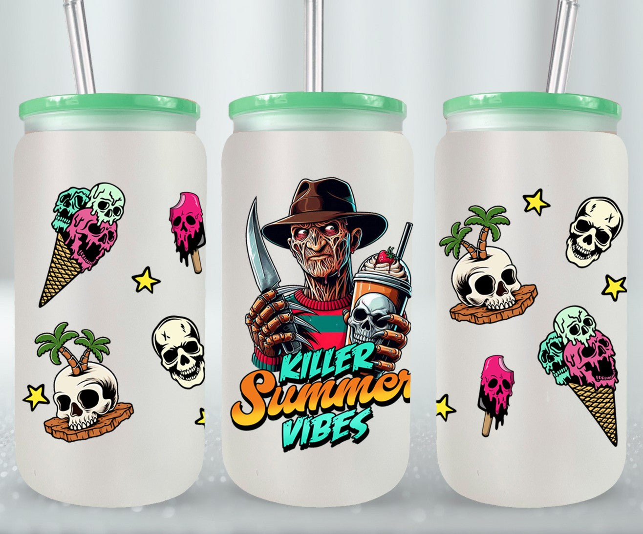 Killer Summer Vibes-10700 - glass can