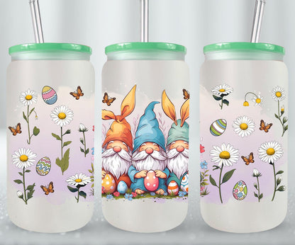 Gnomes Easter Day-10353 - glass can