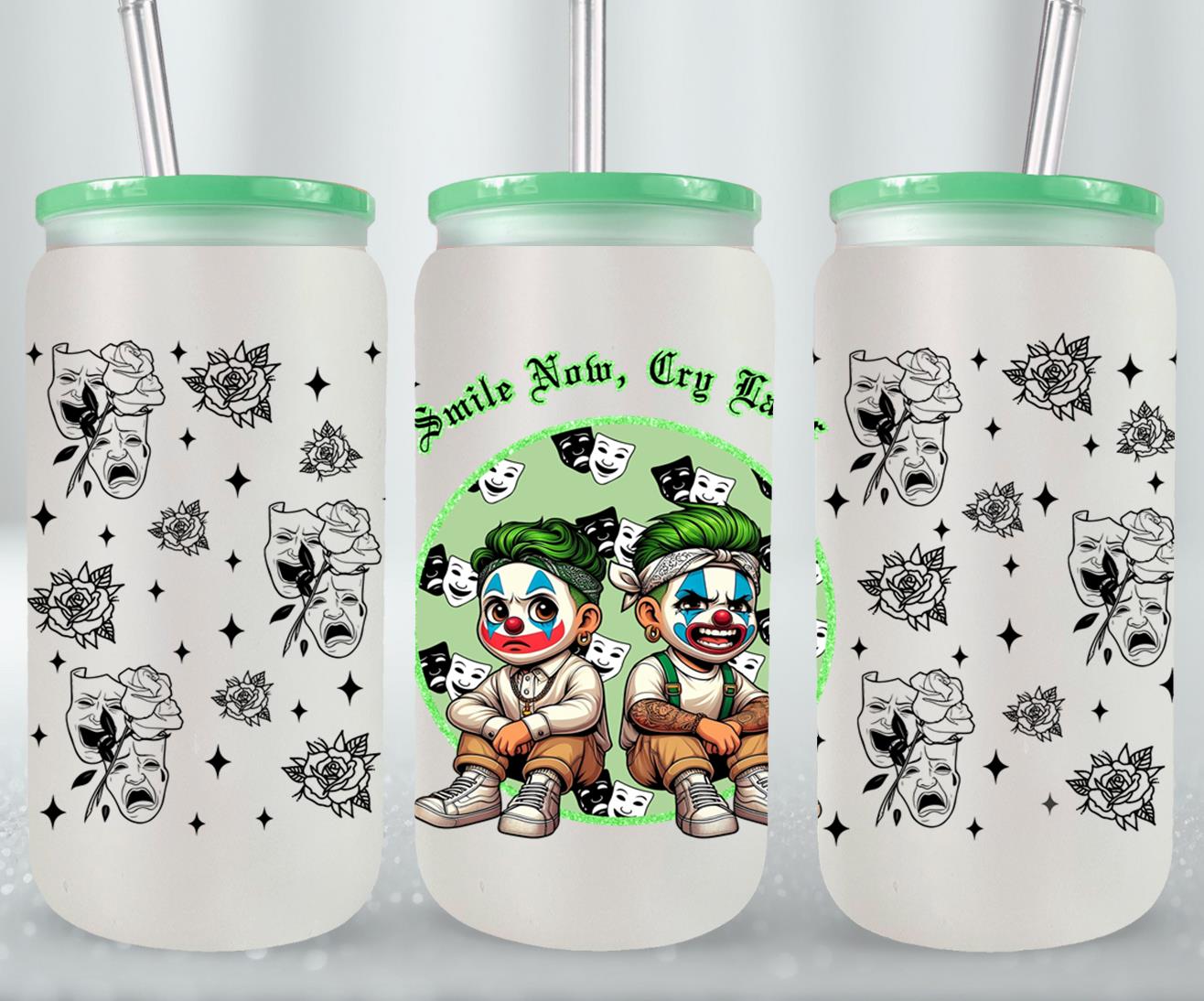 Smile Now Cry Later-10172 - glass can