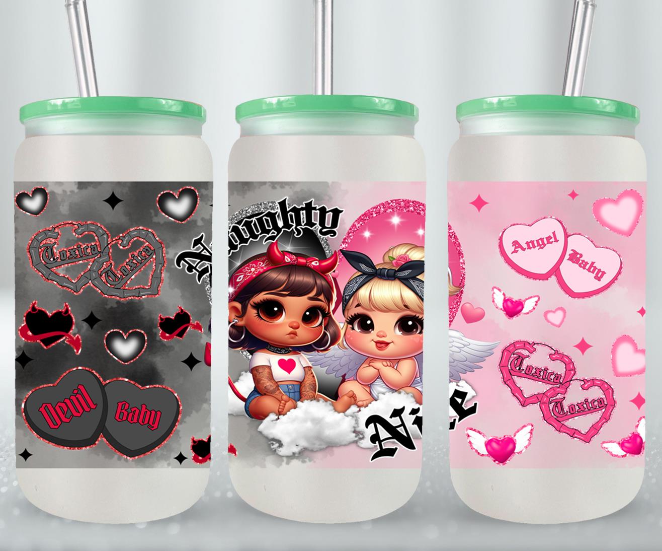 Naughty Mine-10147 - glass can