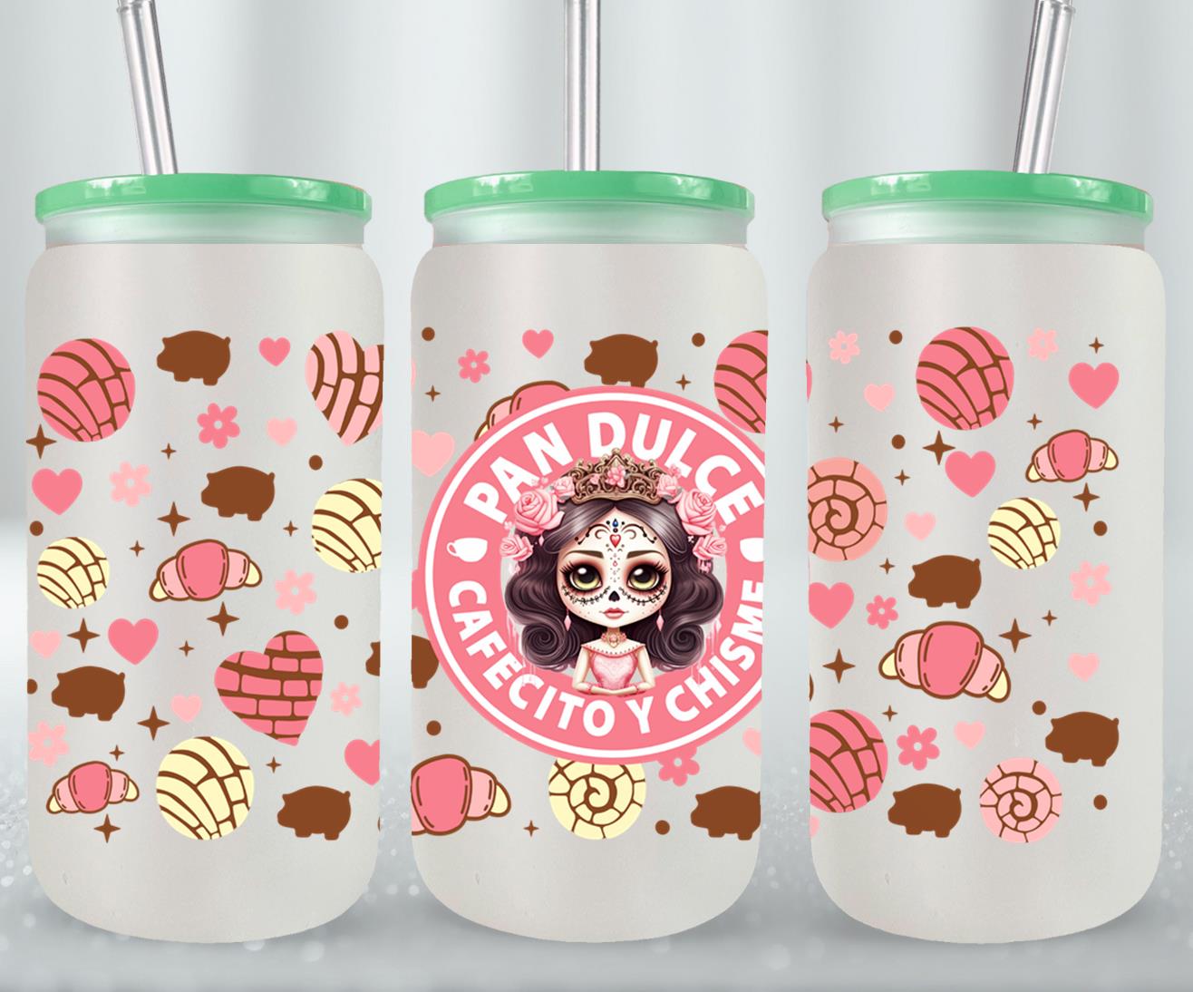 Cafecito y Chisme Dia de Muertos-10046 - glass can