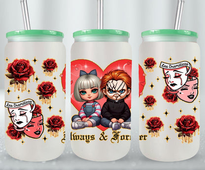 Always and Forever-10108 - glass can