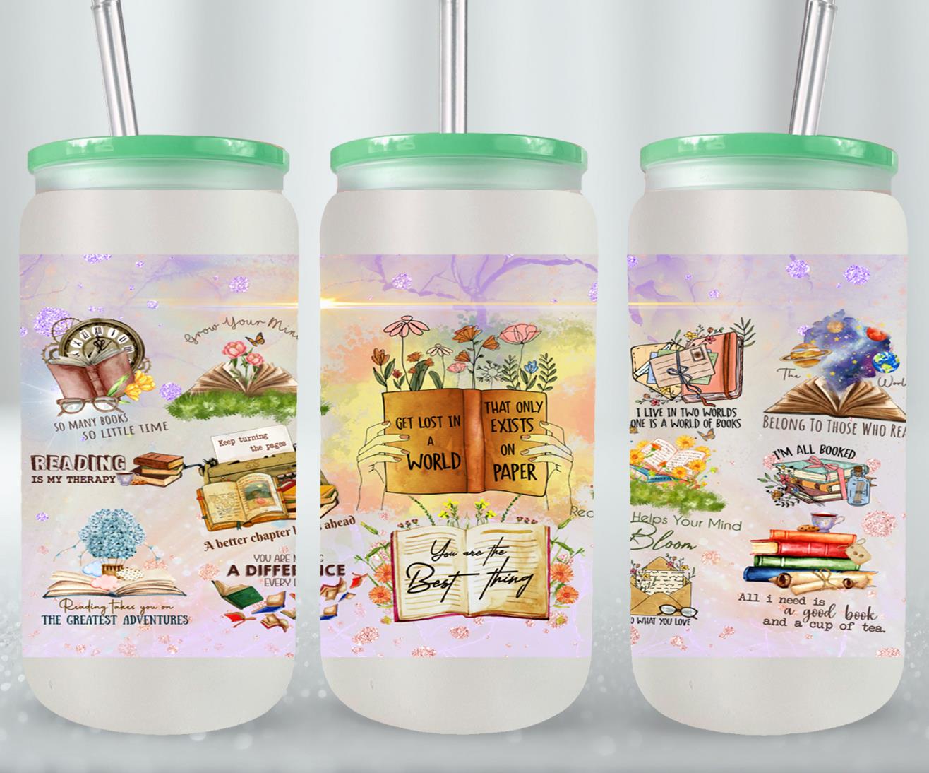 Reading Books Motivation-9983 - glass can