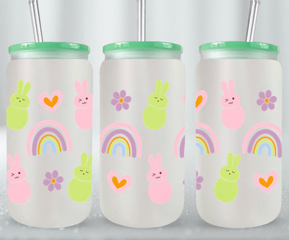 Peeps Rainbow-10461 - glass can