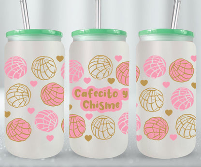 Cafecito y Chisme-10032 - glass can