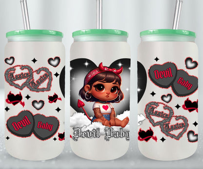 Devil Baby-10131 - glass can