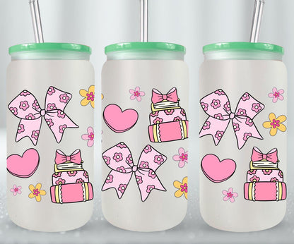 Bows and Books-9973 - glass can