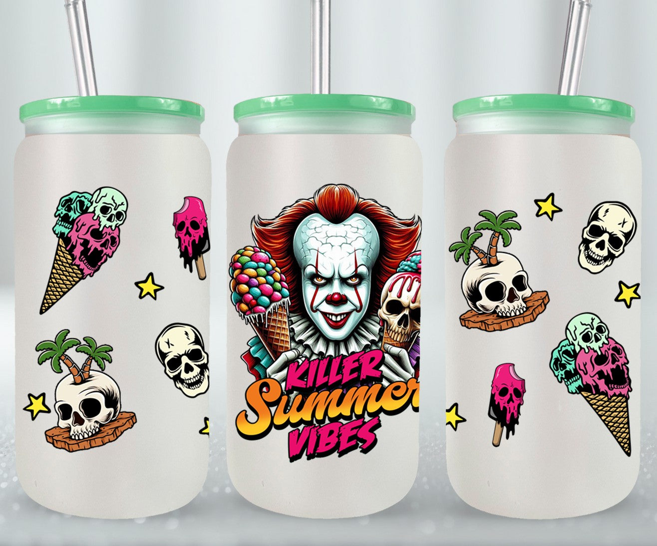 Killer Summer Vibes-10717 - glass can