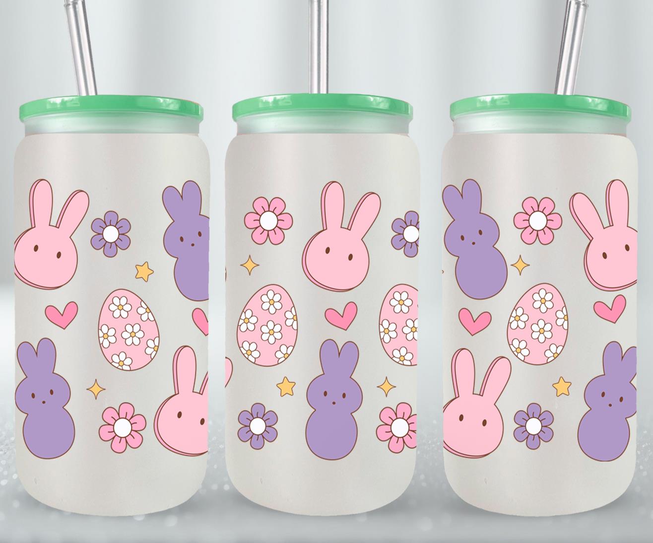 Cute Peeps-10455 - glass can