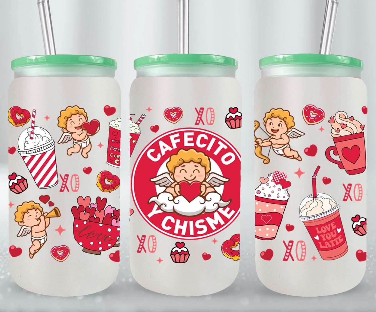 Cafecito y Chisme Valentine-10048 - glass can