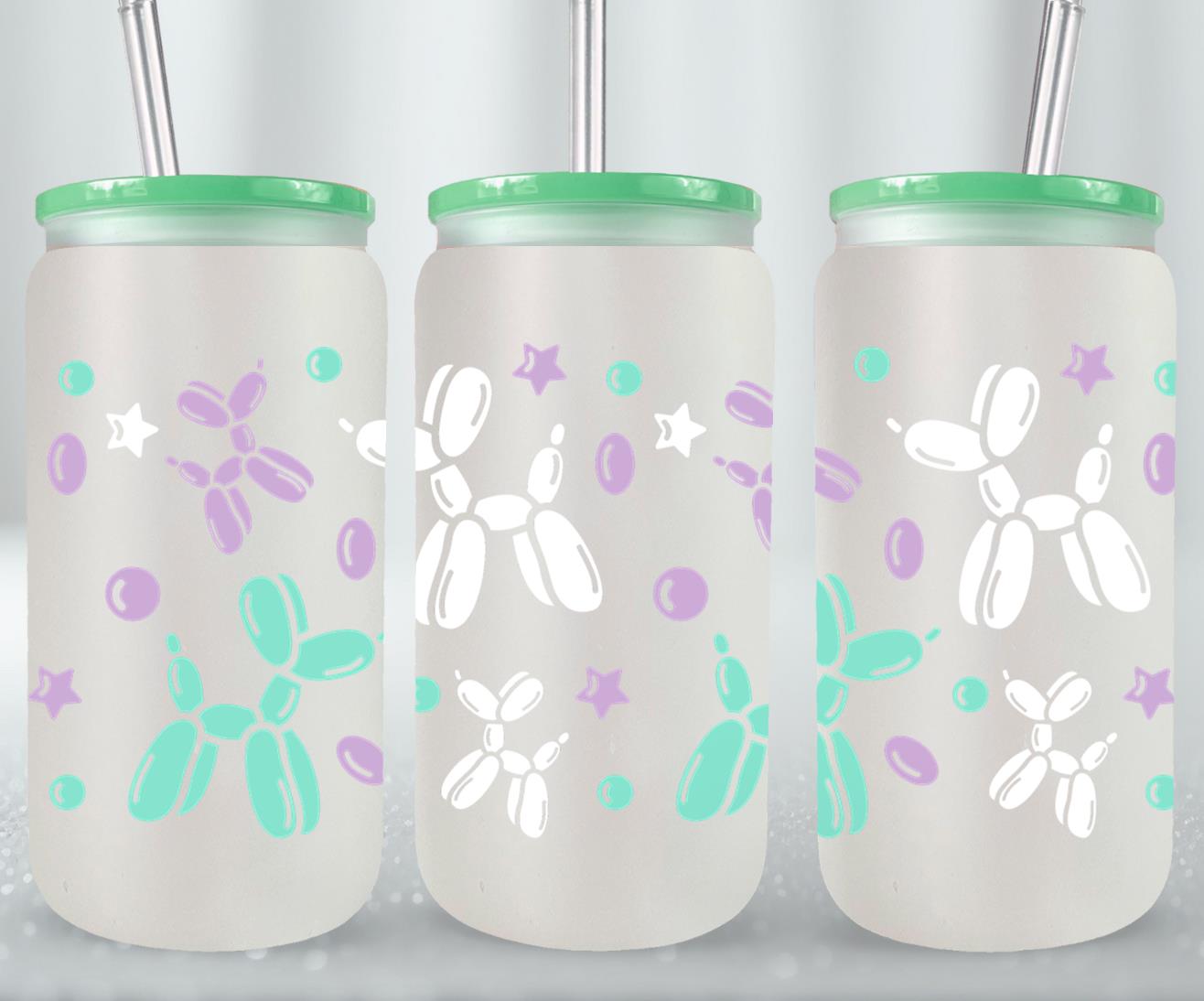 Ballon Dog-9965 - glass can