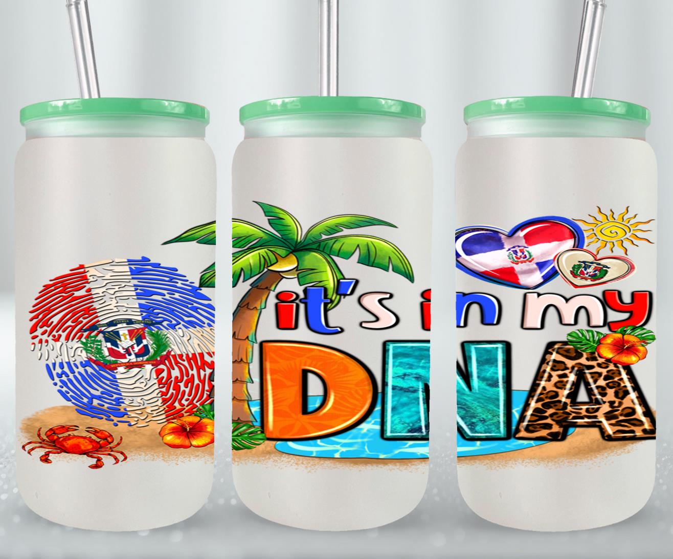 Its in My DNA-10239 - glass can