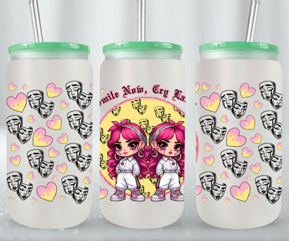 Smile Now Cry Later-10179 - glass can