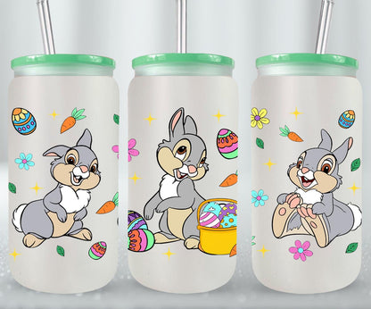 Easter Bunny-10322 - glass can
