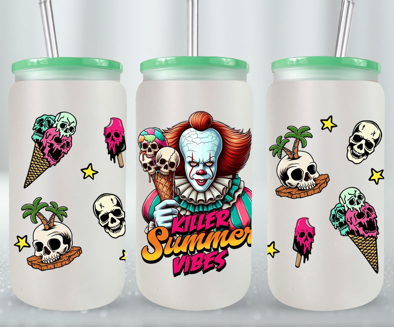 Killer Summer Vibes-10719 - glass can