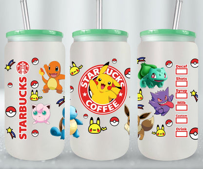 Pokemon - glass can