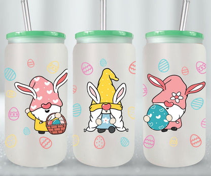 Easter Gnomeo-10327 - glass can