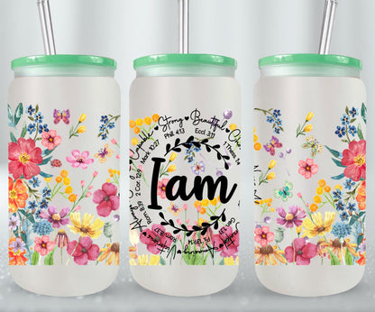 I am-10206 - glass can