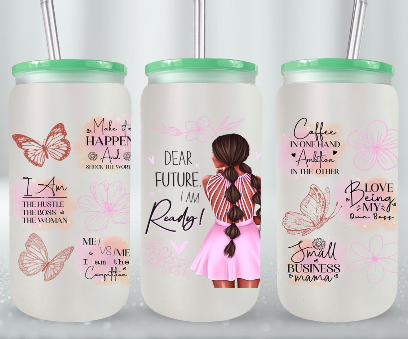 You Can Change The World - glass can