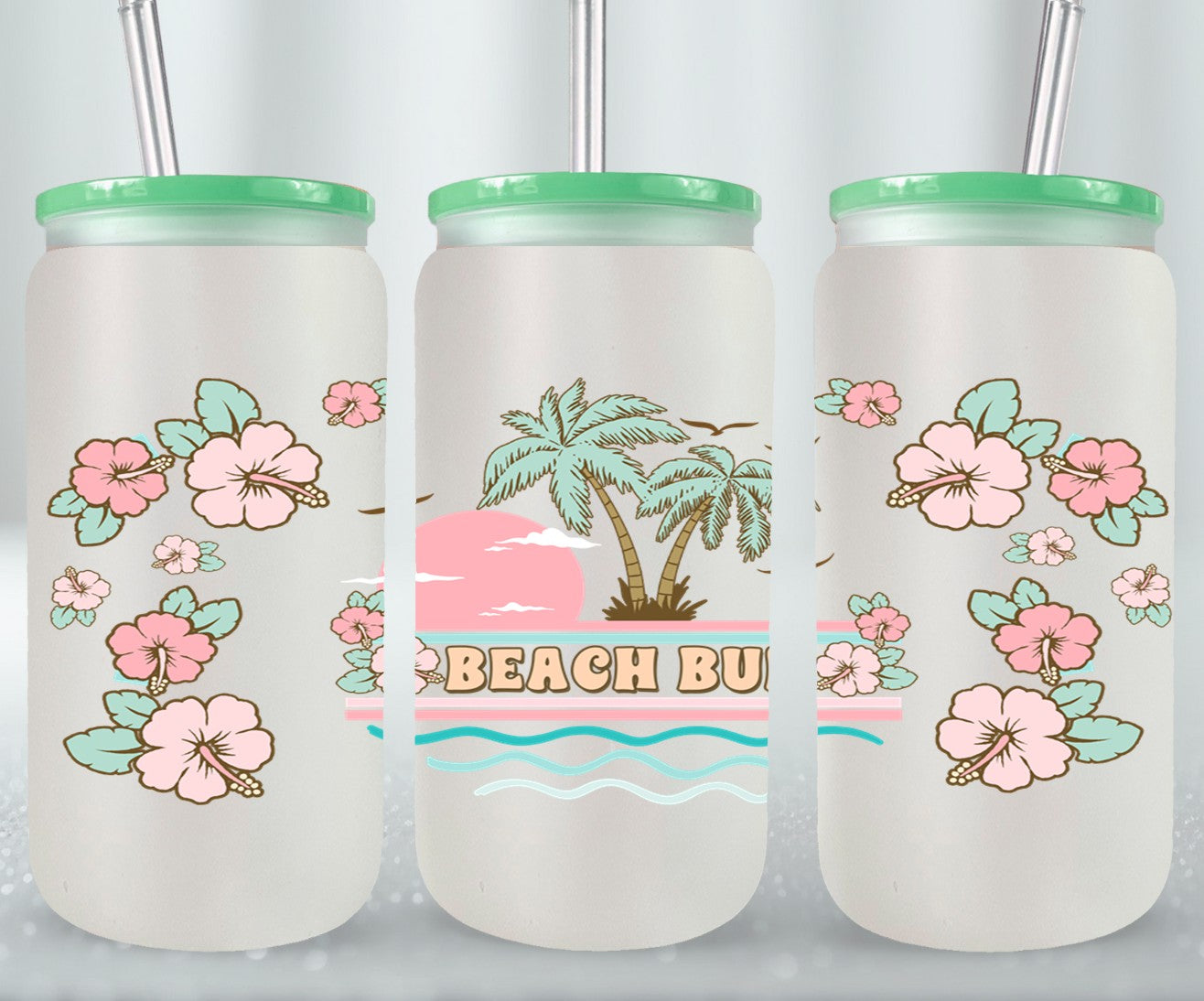 Beach Bum-10678 - glass can