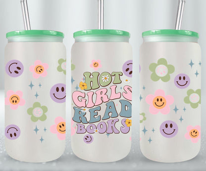 Hot Girls Read Books-9976 - glass can