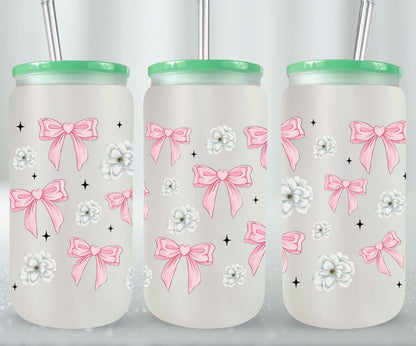 Flower Coquette-10252 - glass can