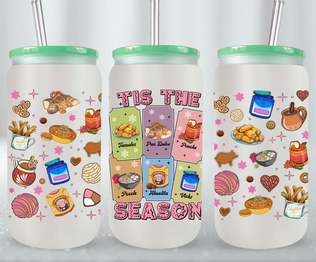 Christmas Pan Dulce-10091 - glass can
