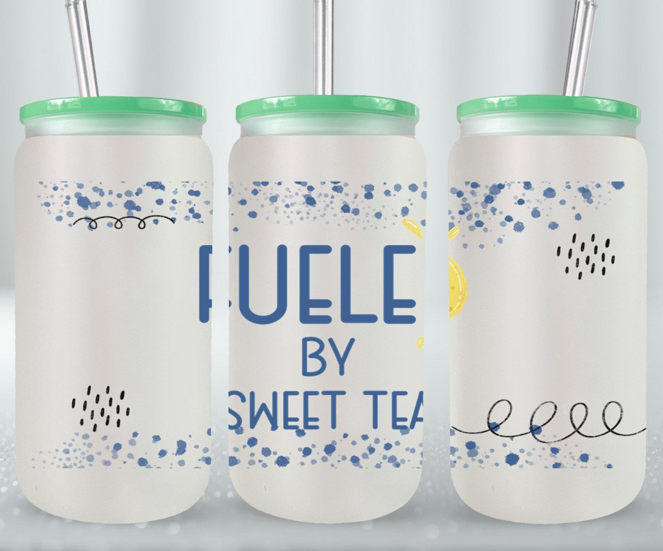 Fueled By Sweet Tea-10683 - glass can