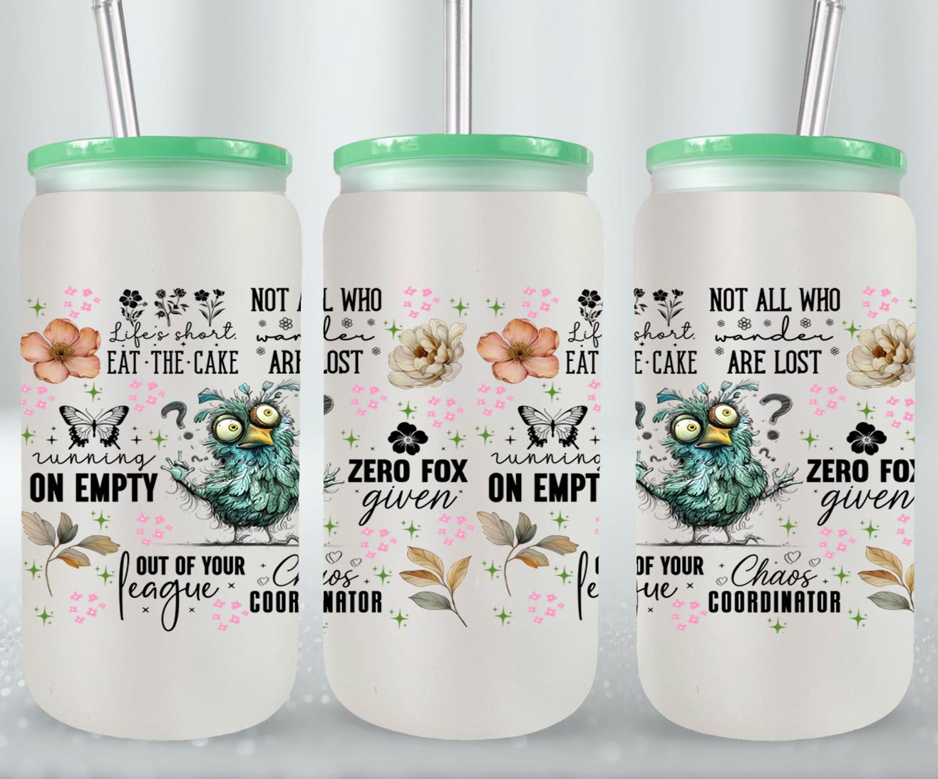 Life is Short-9902 - glass can